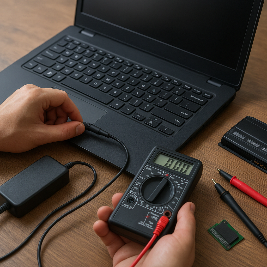 Jak diagnozować problemy z ładowaniem laptopa