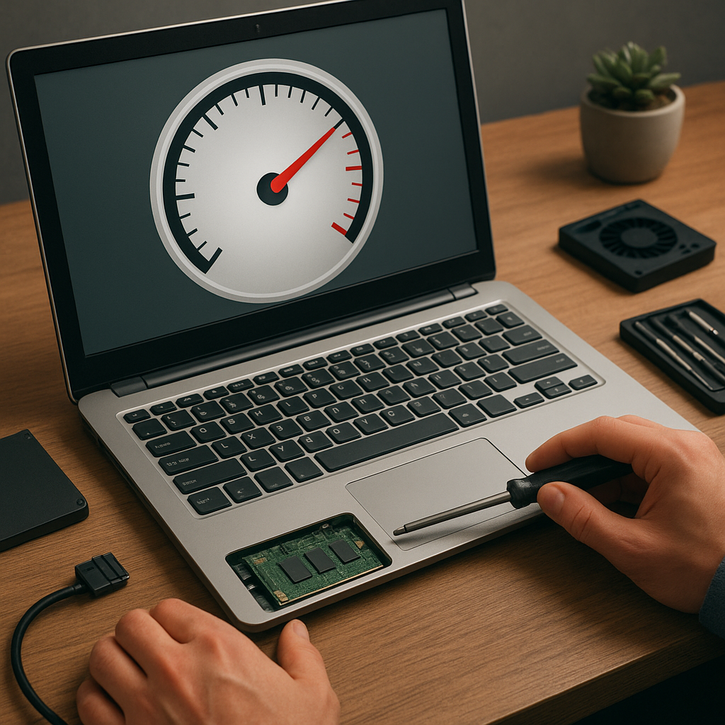 Jak poprawić wydajność starszego laptopa