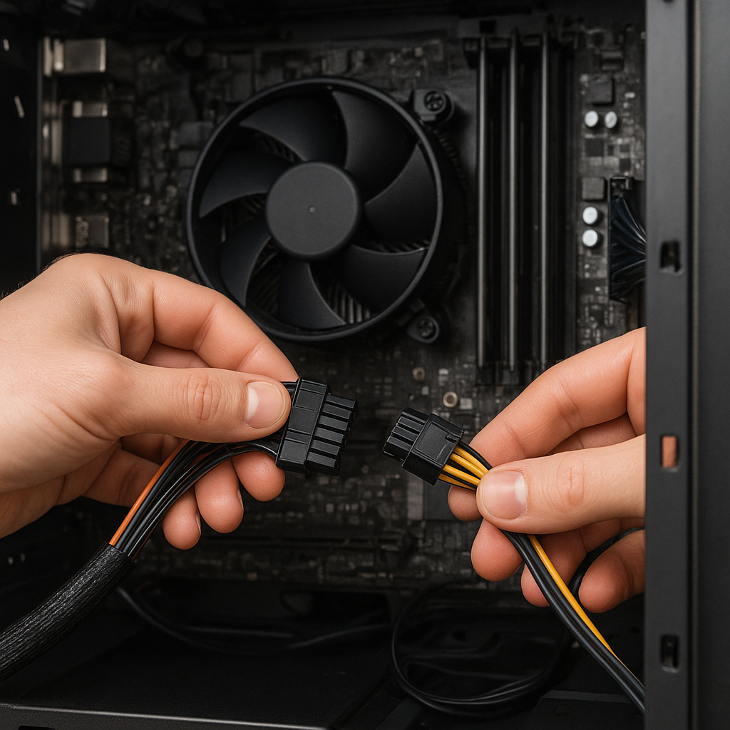 Jak poprawnie podłączyć przewody w komputerze