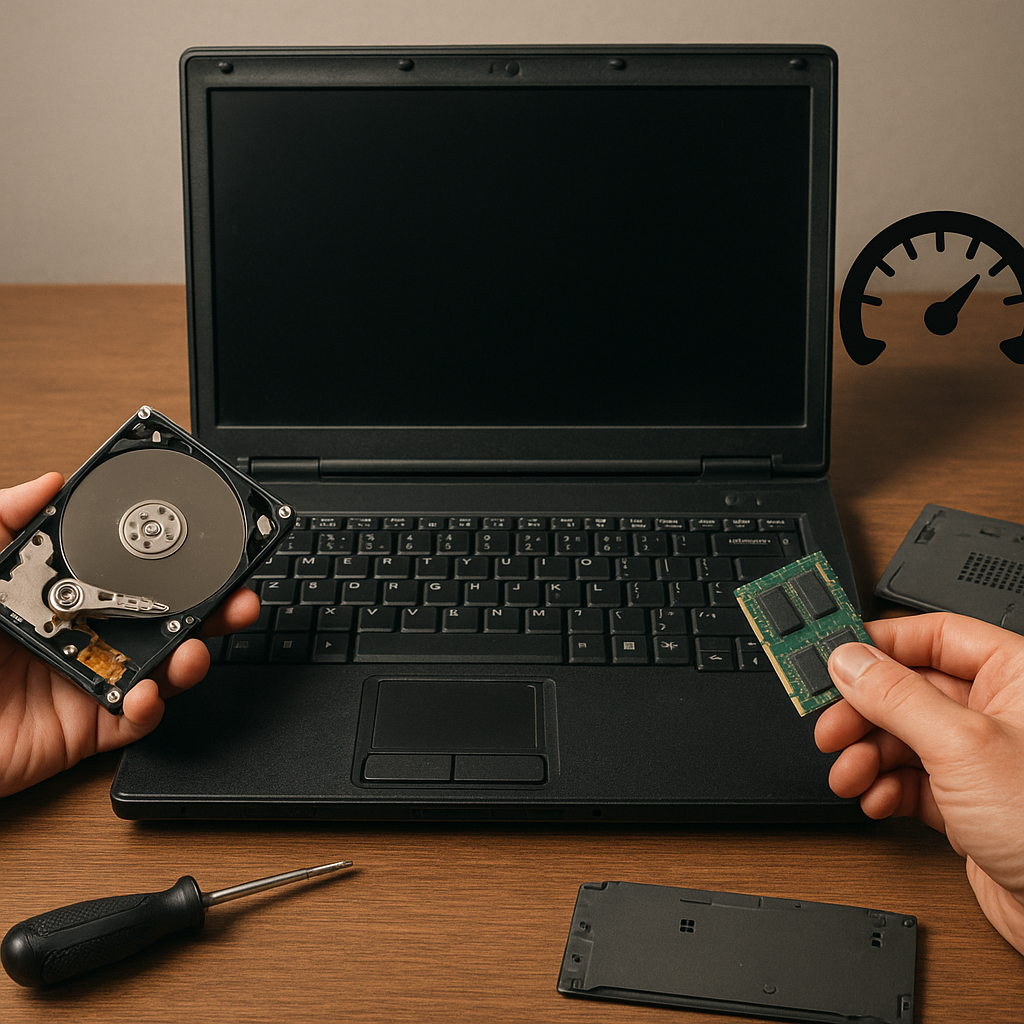 Jak przyspieszyć działanie starego laptopa