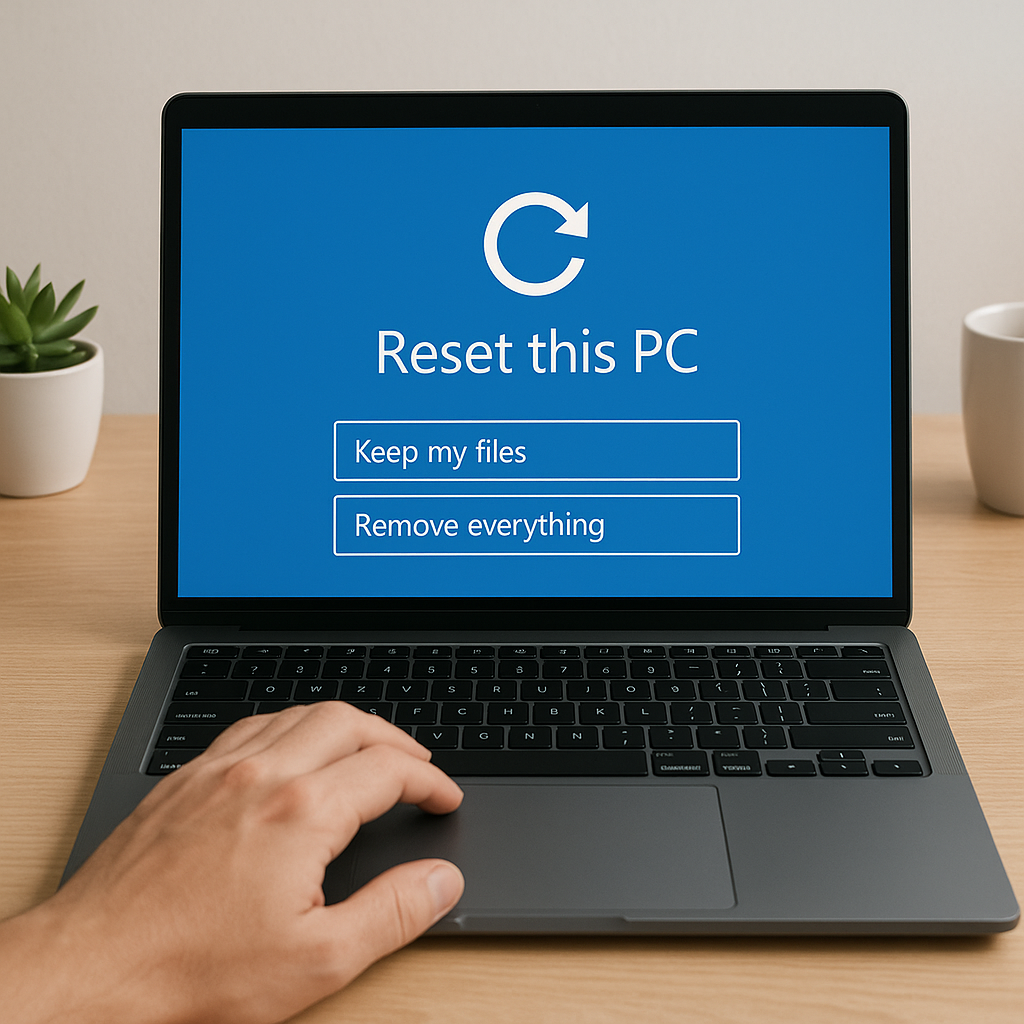 Jak przywrócić system Windows na laptopie