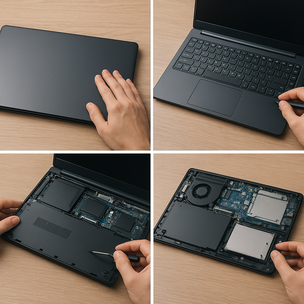 Jak rozebrać laptopa krok po kroku